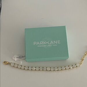Park Lane Gold and White Bracelet